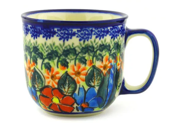 10 oz Mug - Bold Poppies