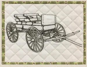 A Hitch in Tyme Wall Hanging HCH-059e - Downloadable Pattern