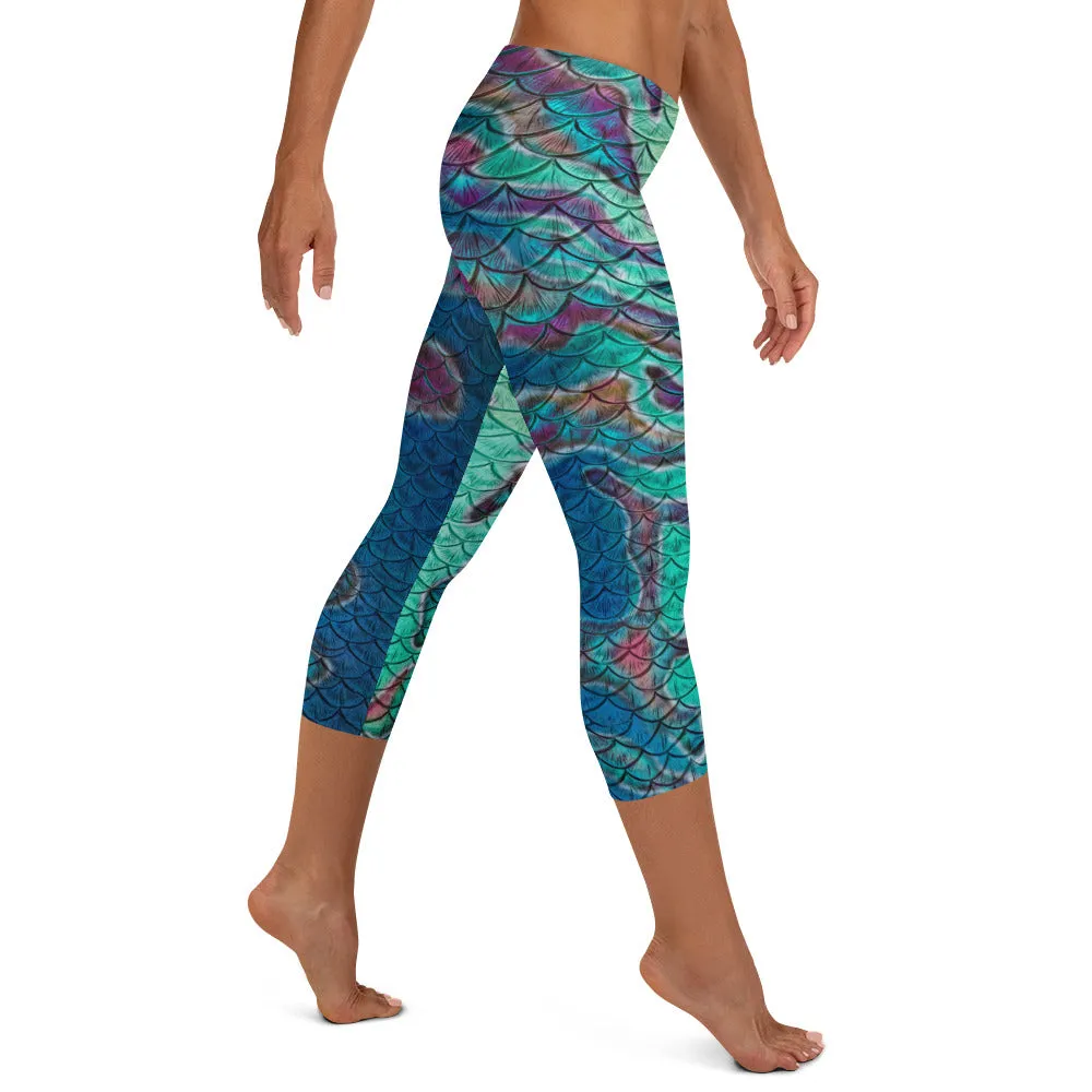 Abalone Abyss Capri Leggings