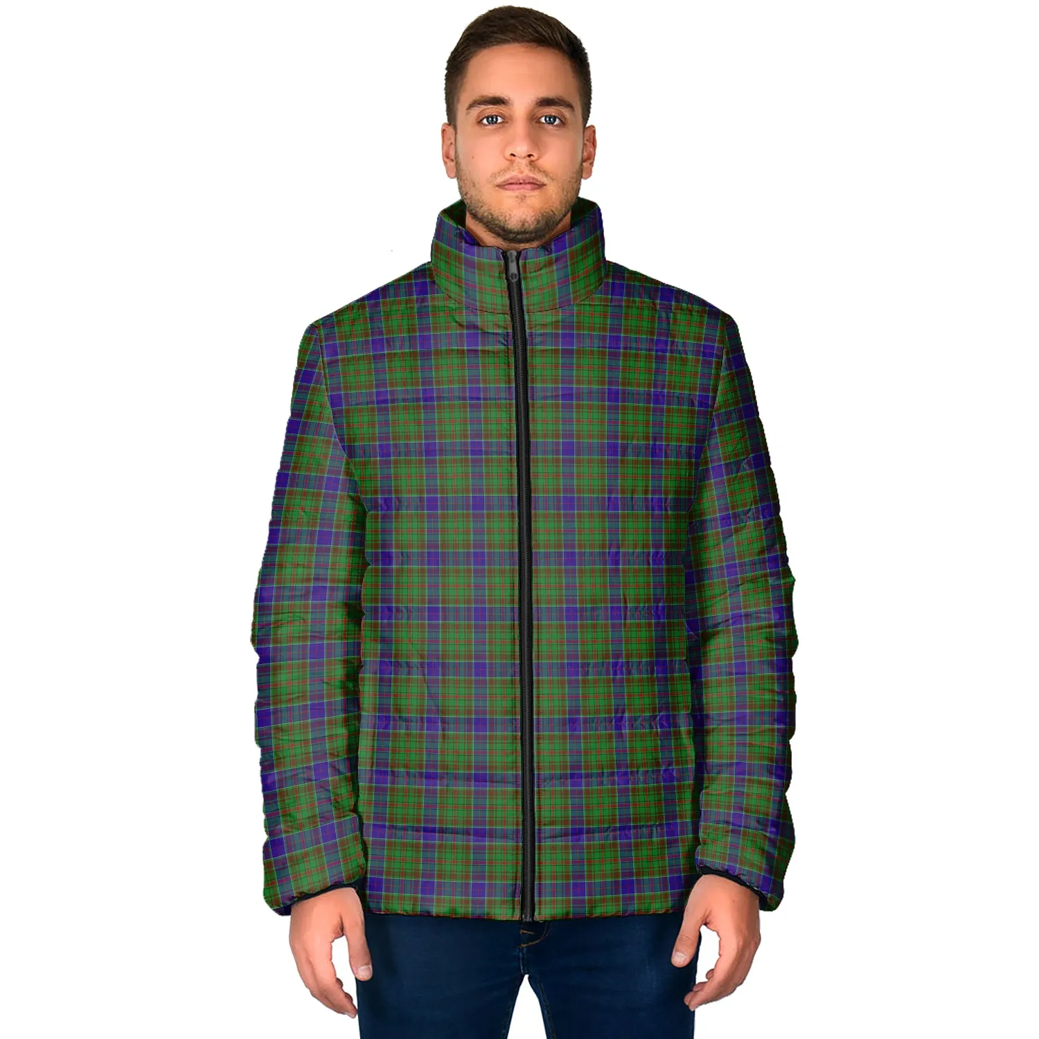 Adam Tartan Padded Jacket