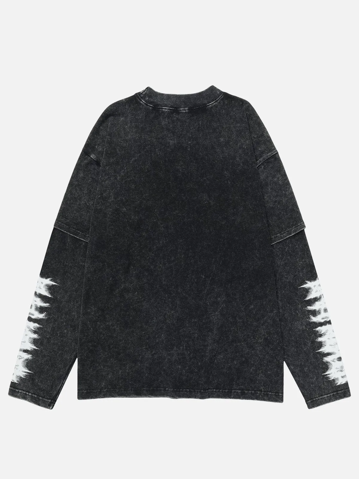 Aelfric Eden Blurring Print Washed Sweatshirt