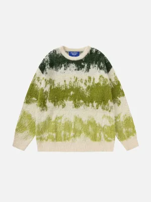 Aelfric Eden Graffiti Stripe Sweater