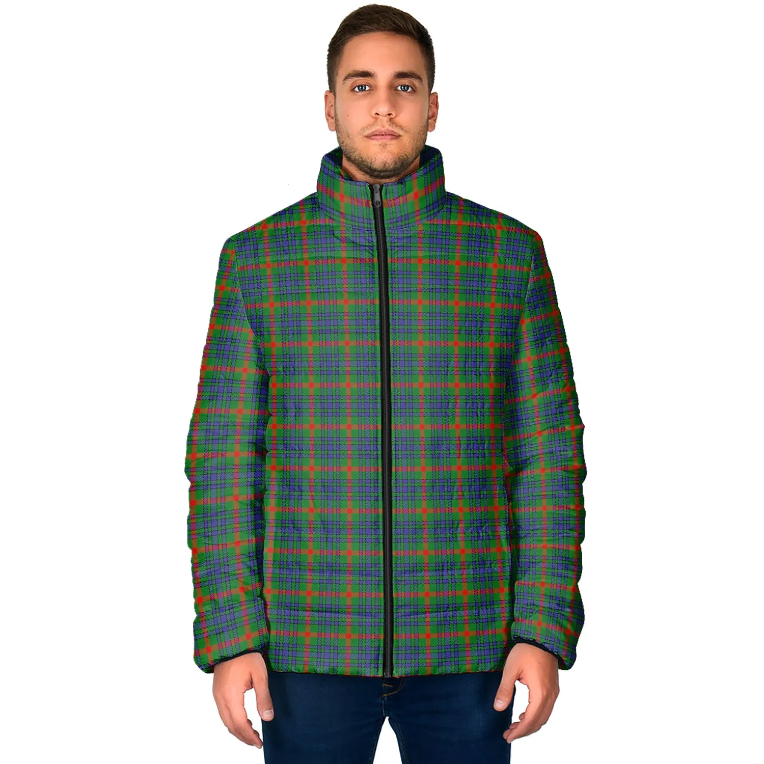 Aiton Tartan Padded Jacket