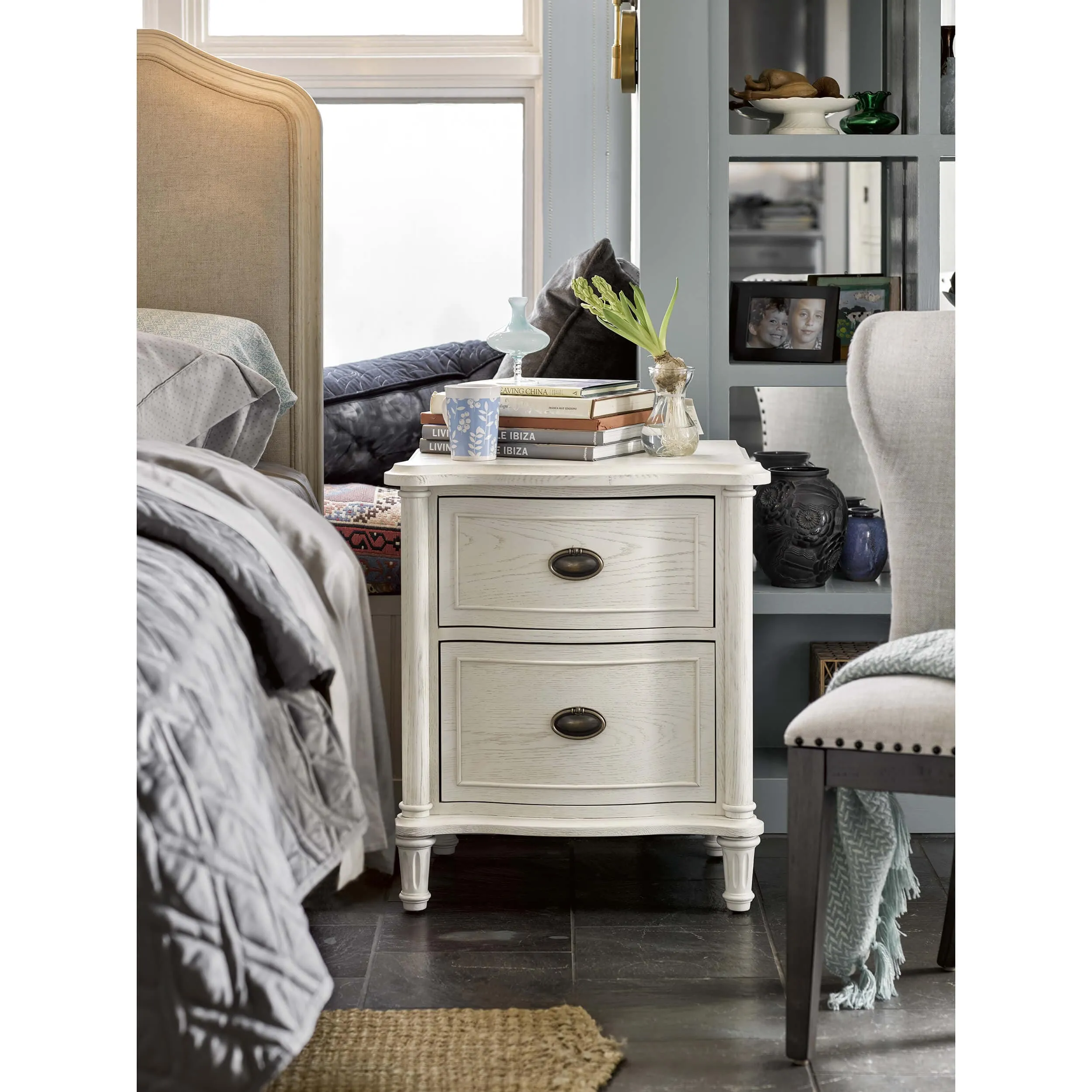 Amity Nightstand, Cotton