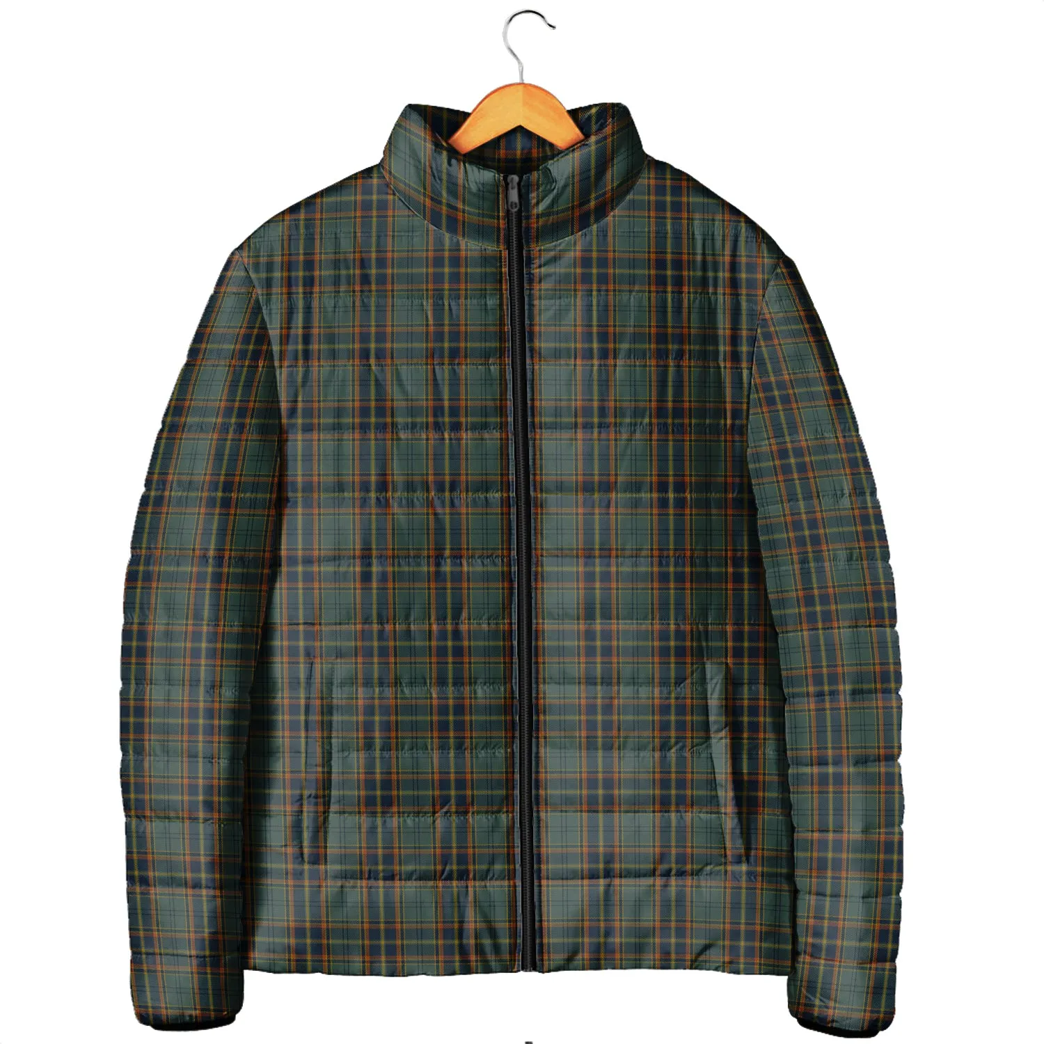 Antrim County Ireland Tartan Padded Jacket