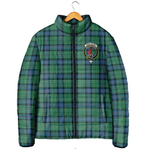 Armstrong Ancient Tartan Padded Jacket with Family Crest