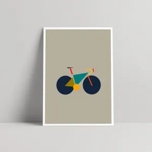 Baubike  - Art print - Pasche Design