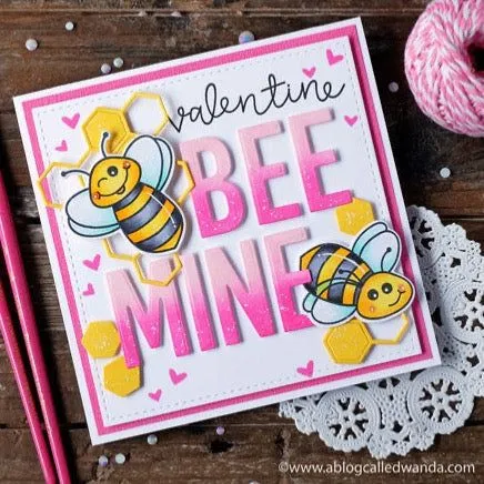 Bee Bold Alphabet - Honey Cuts - Retiring