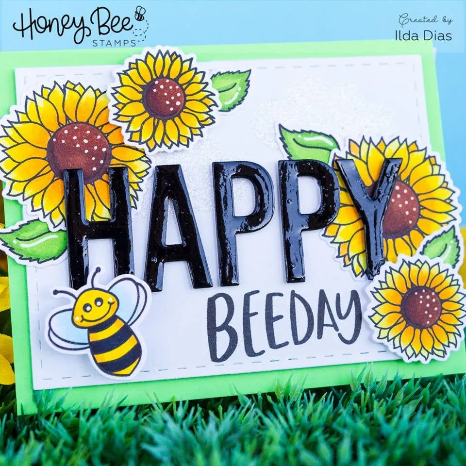 Bee Bold Alphabet - Honey Cuts - Retiring