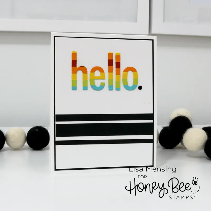 Bee Bold Lowercase - Honey Cuts - Retiring