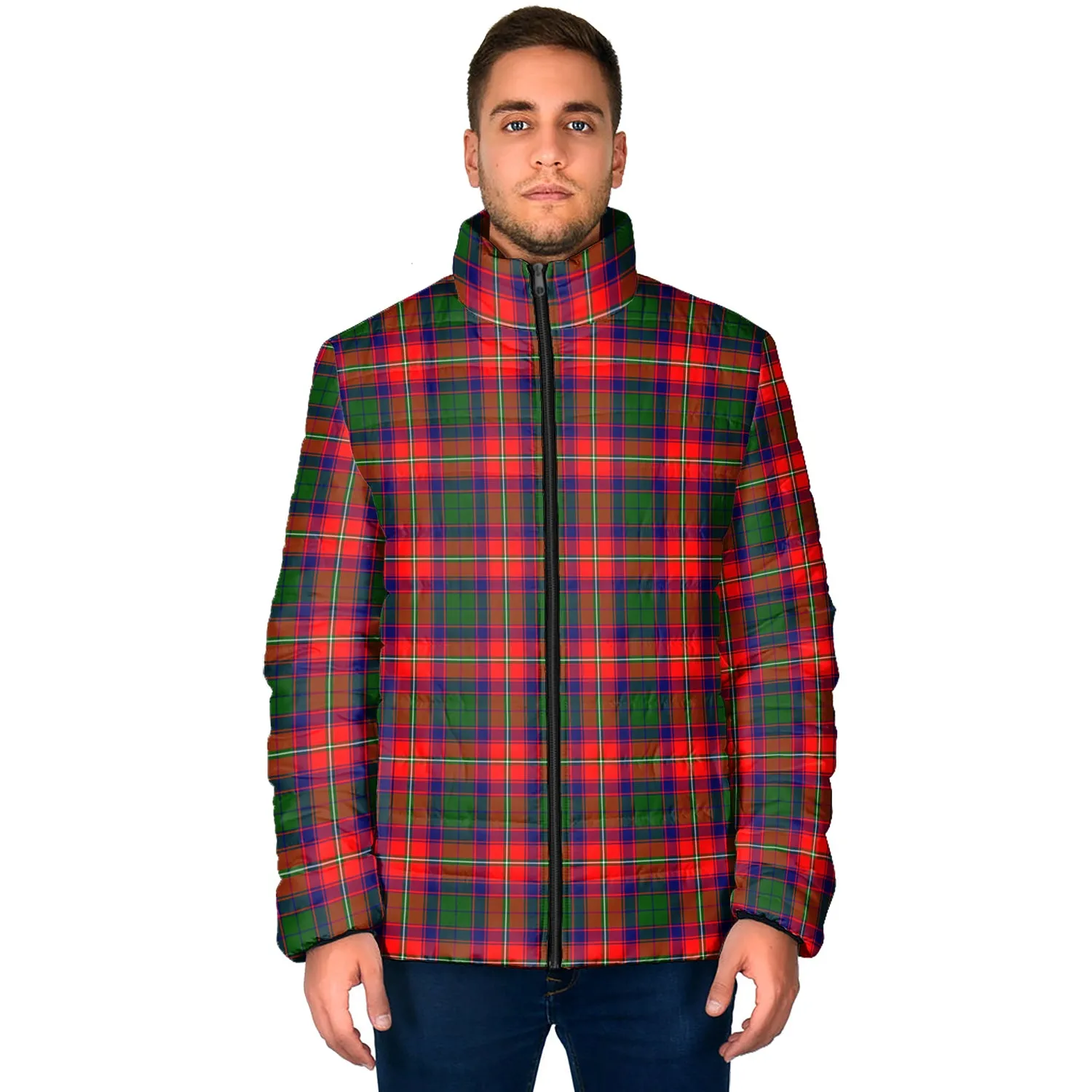 Belshes Tartan Padded Jacket