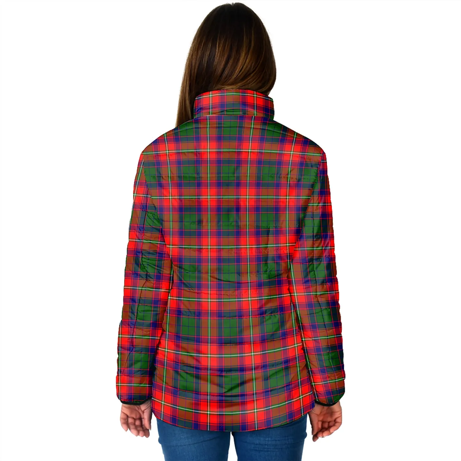 Belshes Tartan Padded Jacket