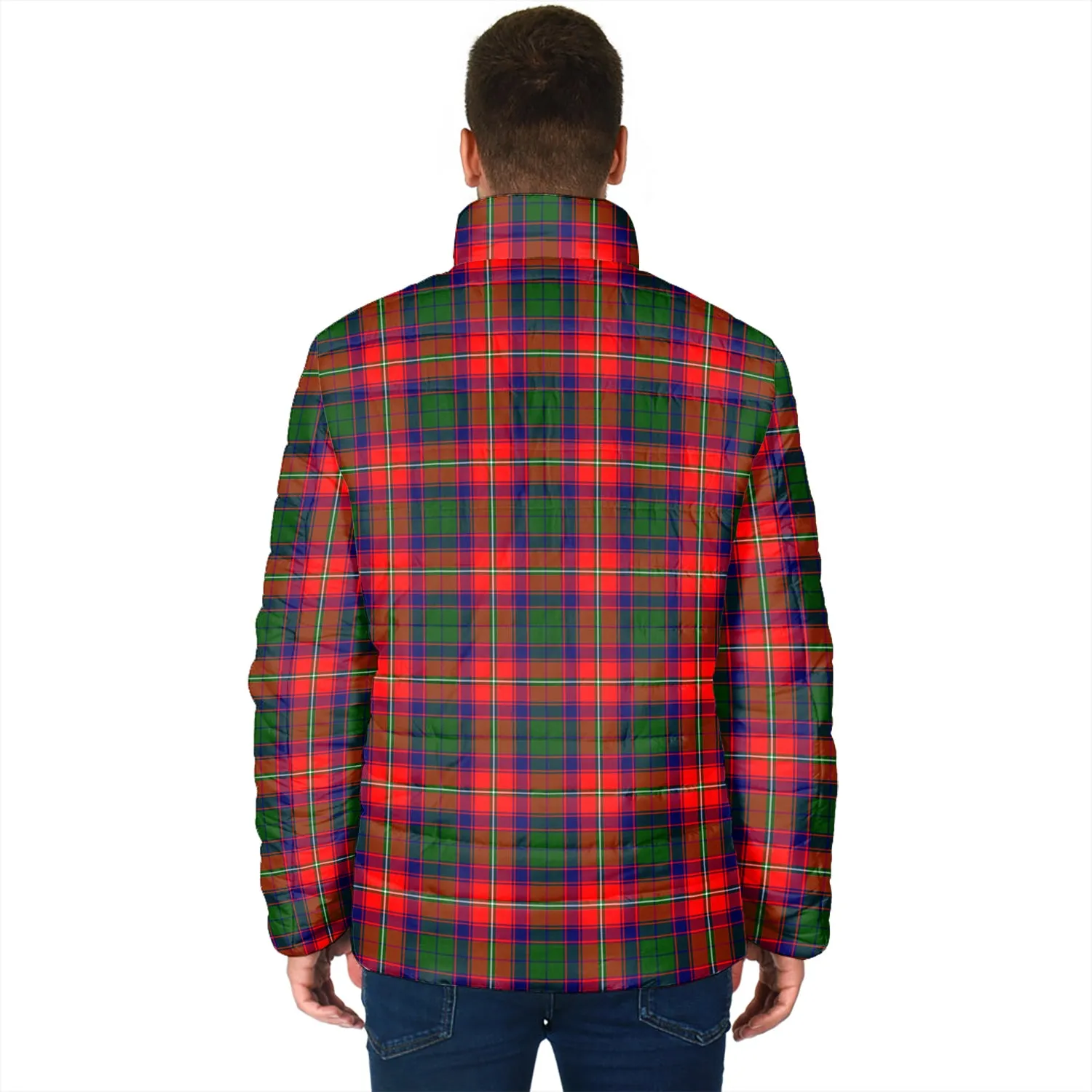 Belshes Tartan Padded Jacket