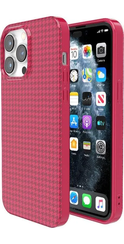 Best Dressed | Red Houndstooth Case