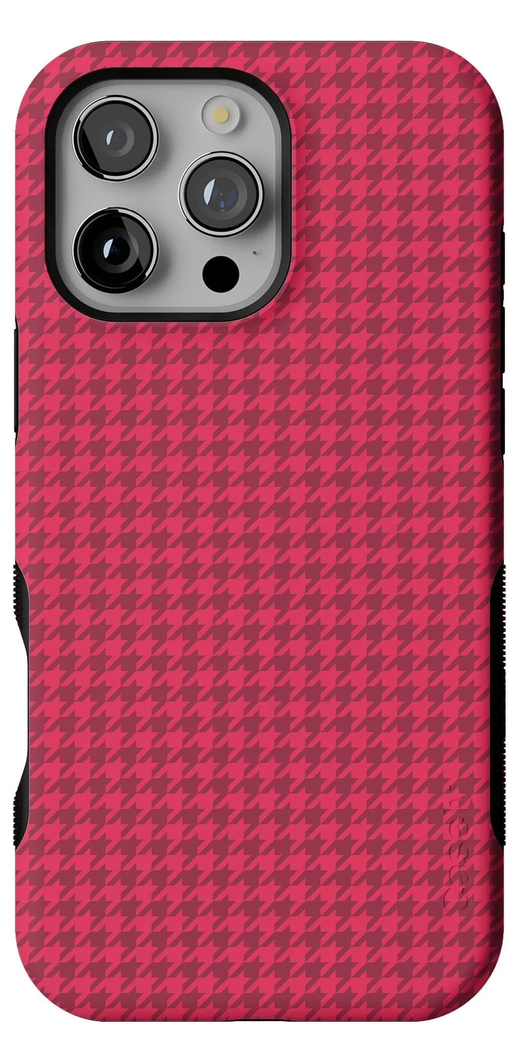 Best Dressed | Red Houndstooth Case