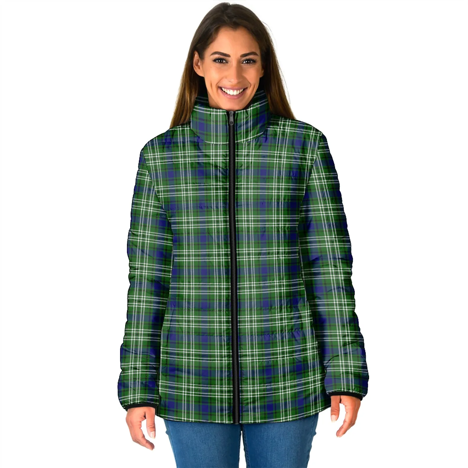 Blackadder Tartan Padded Jacket