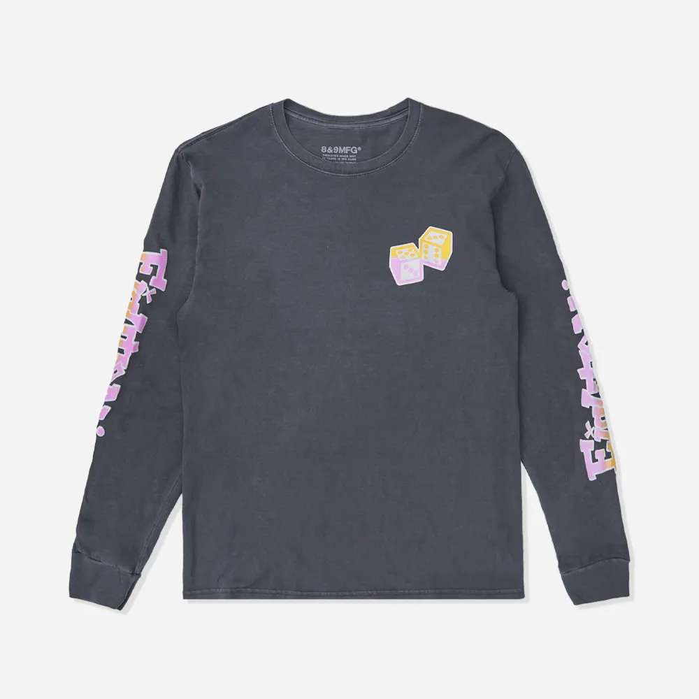 Bop LS T Shirt Charcoal