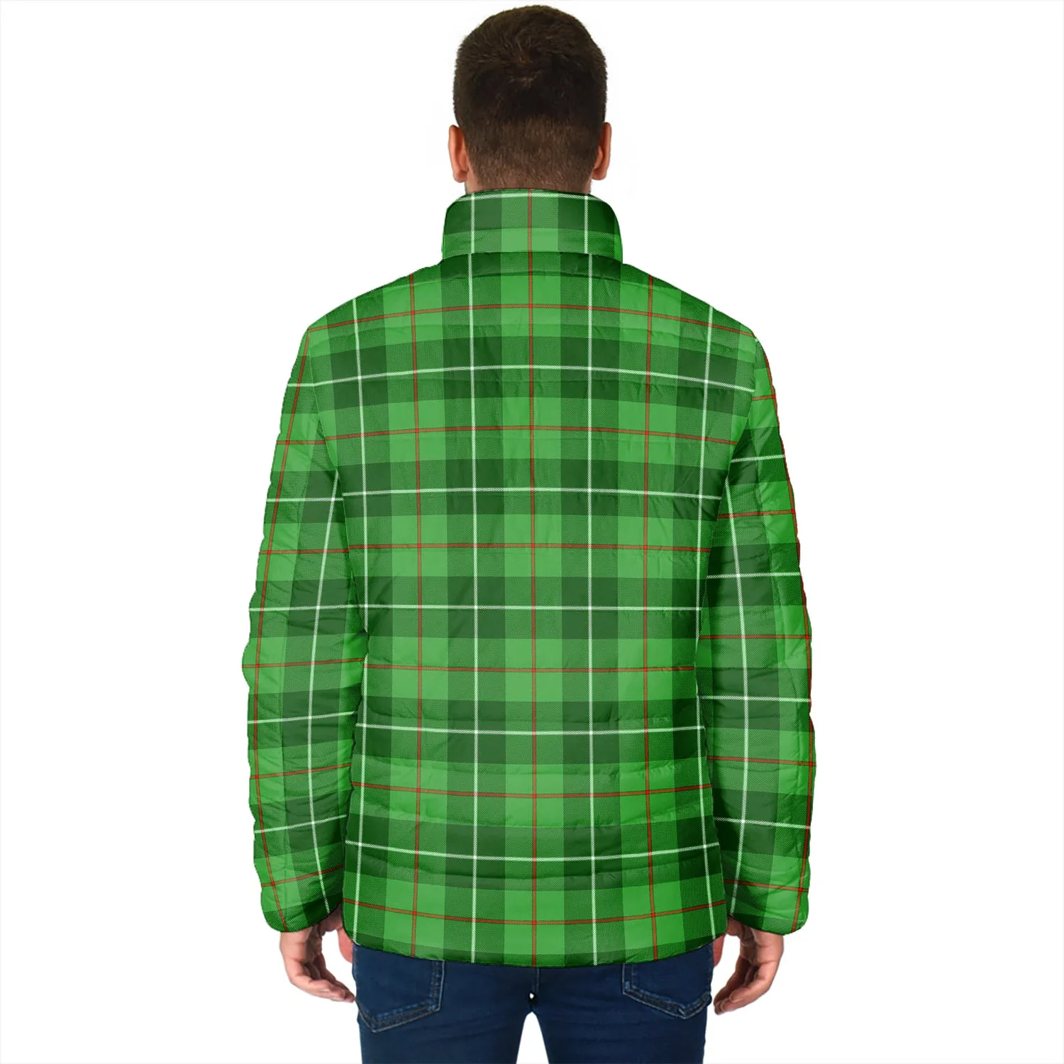 Boyle Tartan Padded Jacket with Family Crest