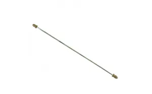 Brake Line 160mm Metric Bubble for 55-79 Bus Left Rear - 211611763B