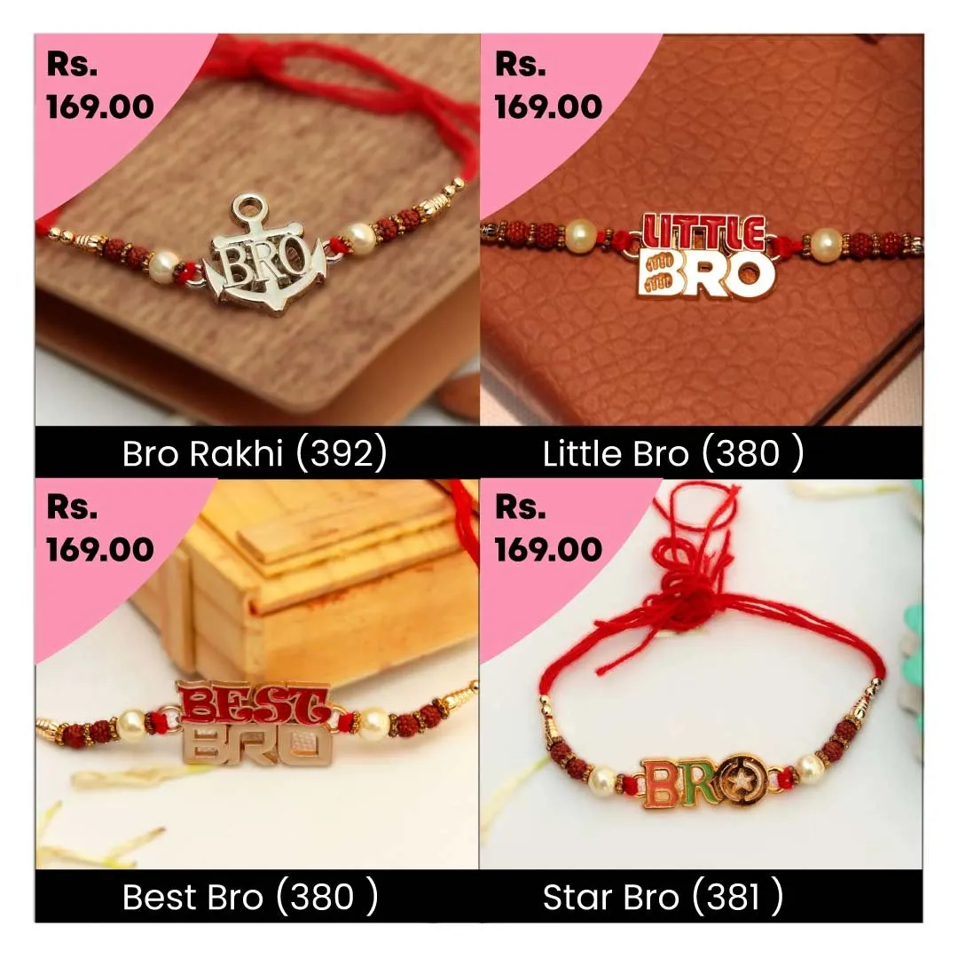 Bro Rakhi Design for Raksha Bhandhan