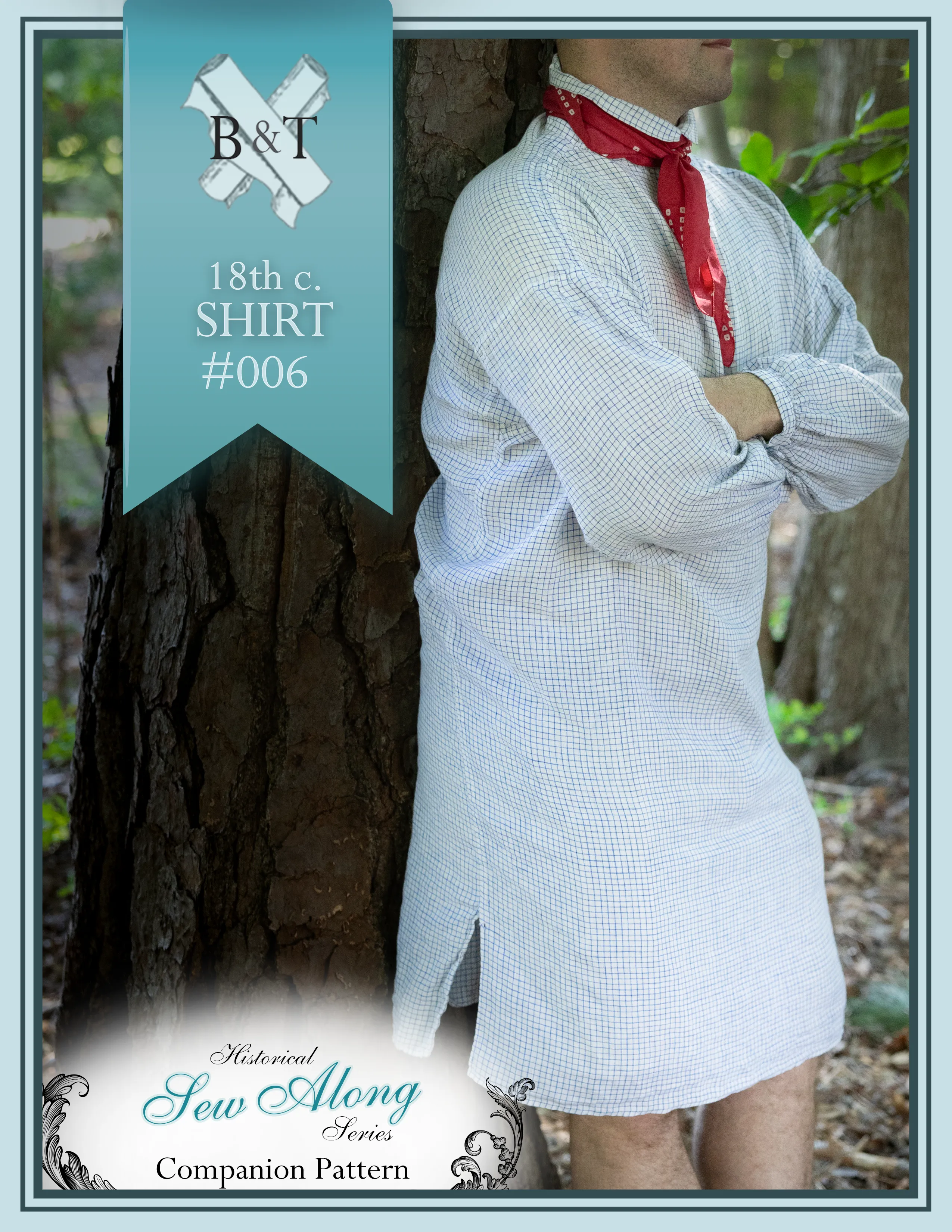 Burnley & Trowbridge Shirt Sew Along Companion Pattern-Digital