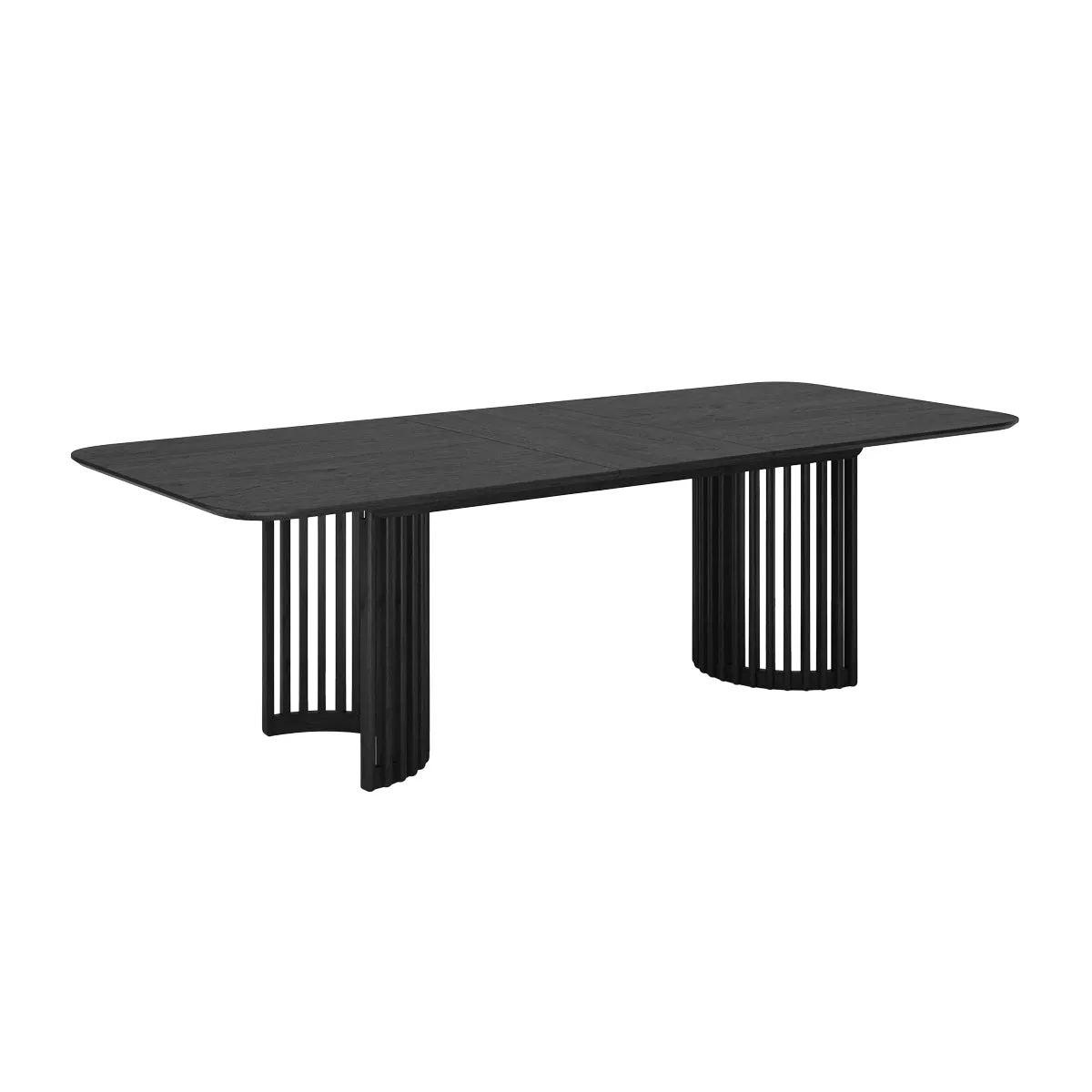 Casablanca Extendable Dining Table (Black Oak)