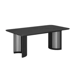 Casablanca Extendable Dining Table (Black Oak)