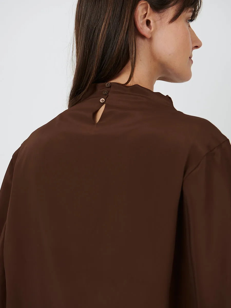 Clari Shirt in Brown