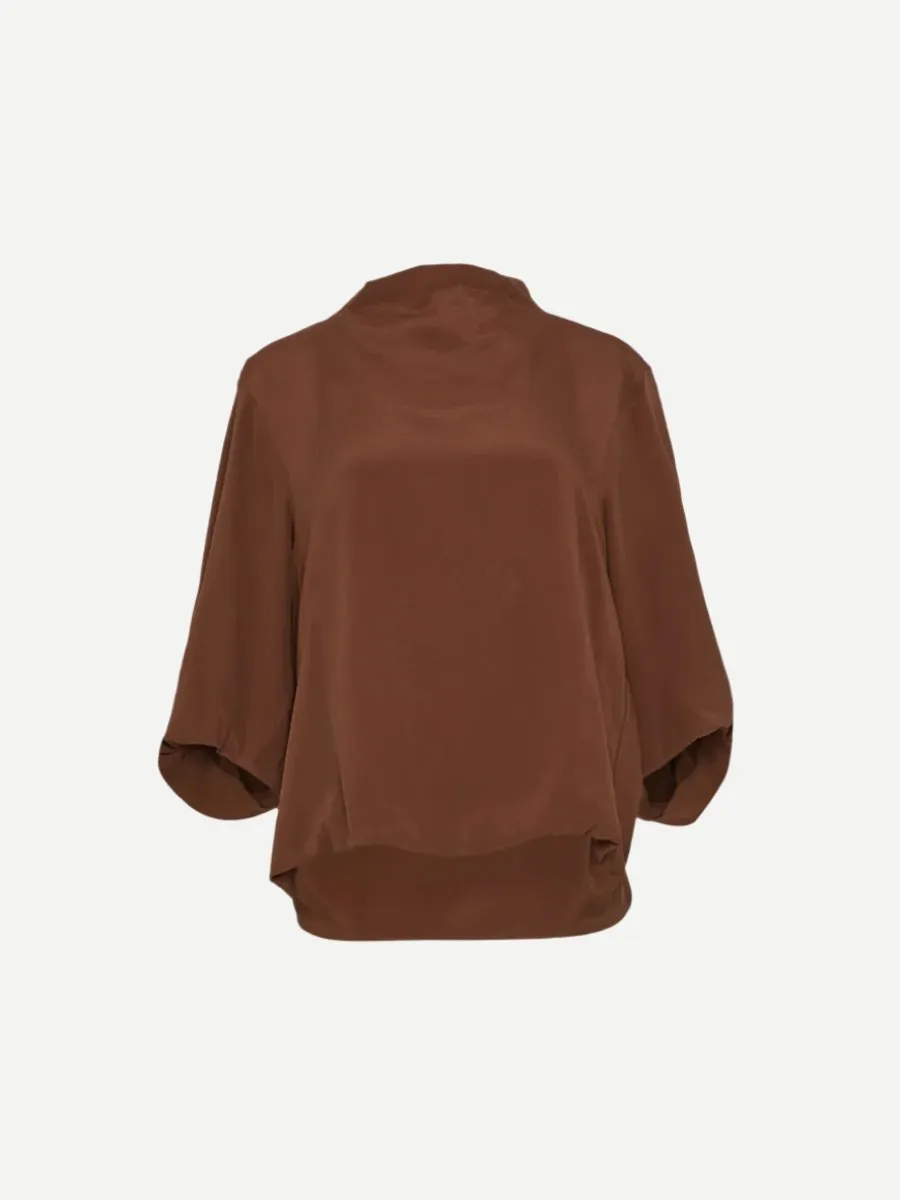 Clari Shirt in Brown