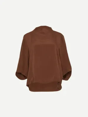 Clari Shirt in Brown