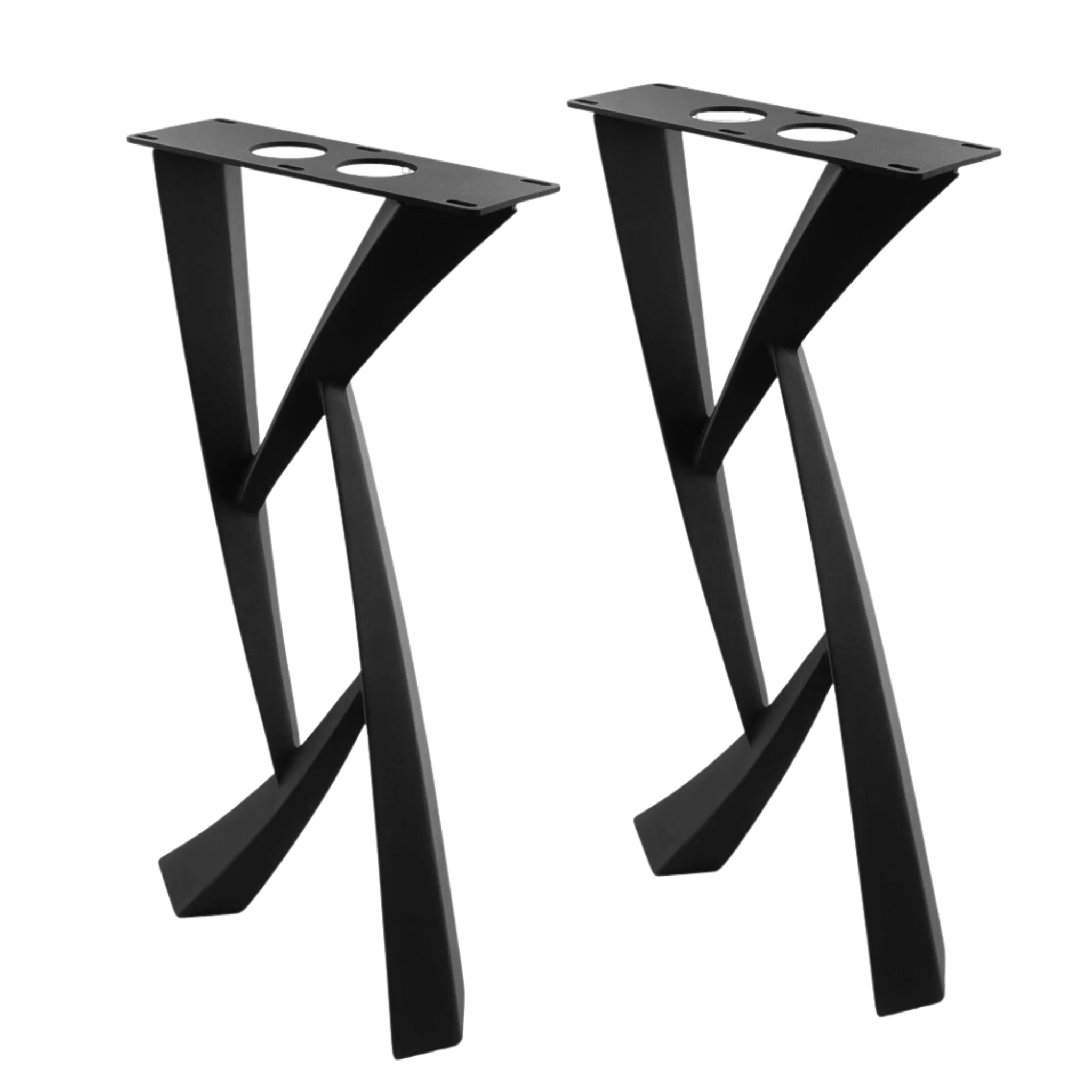 Console Table Legs 28H 14W Metal Handmade Furniture Legs 203 Draco