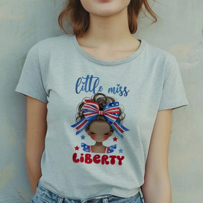 Coquette Little Miss Liberty DTF Transfer