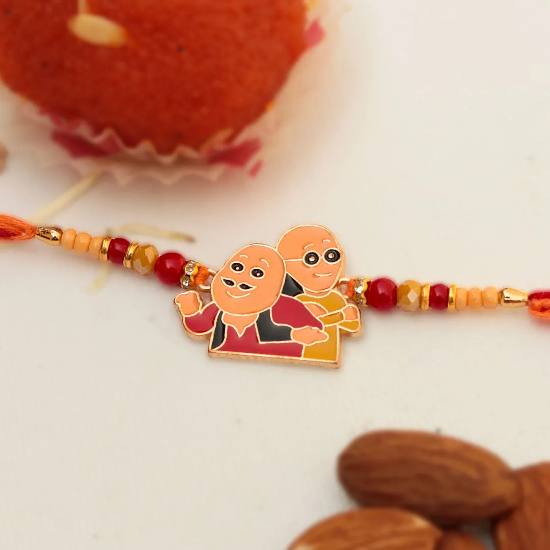 Couple & Evil Eye Rakhi for Raksha Bandhan