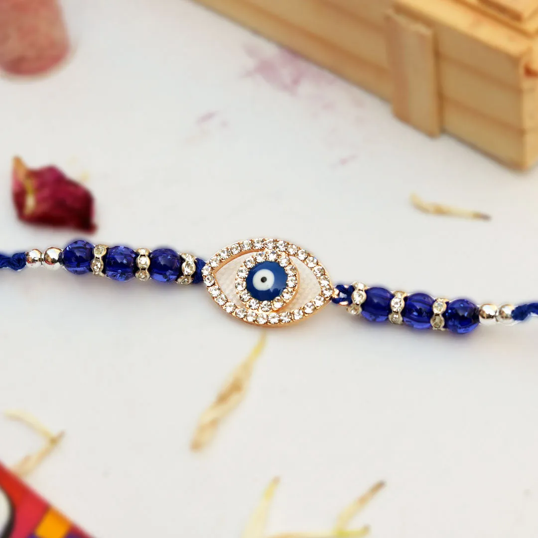 Couple & Evil Eye Rakhi for Raksha Bandhan