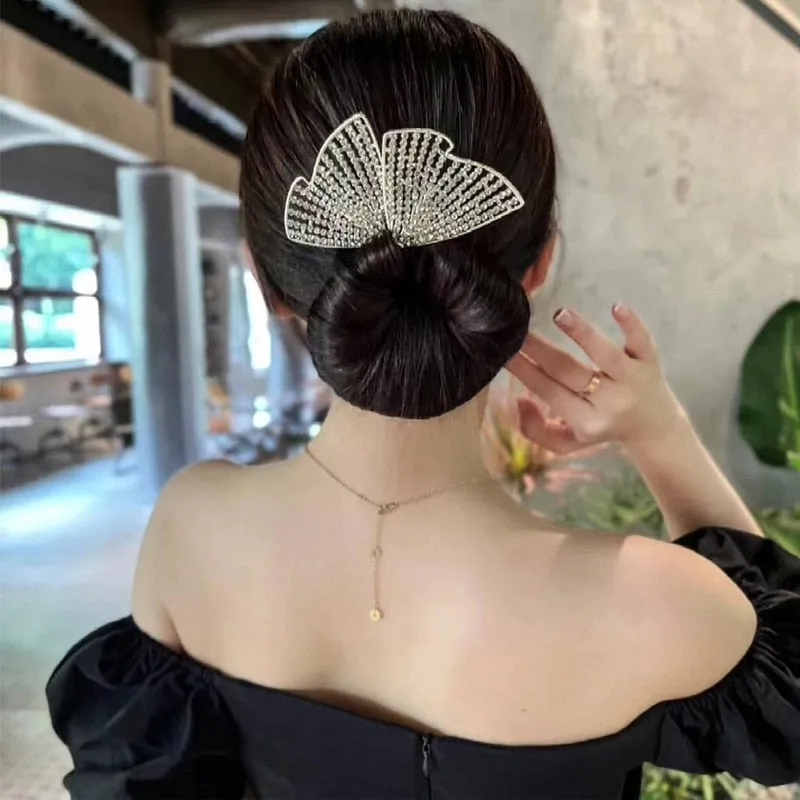 Elegant and easy bun styler