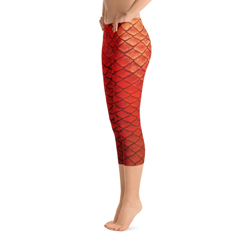 Eternal Ember Capri Leggings