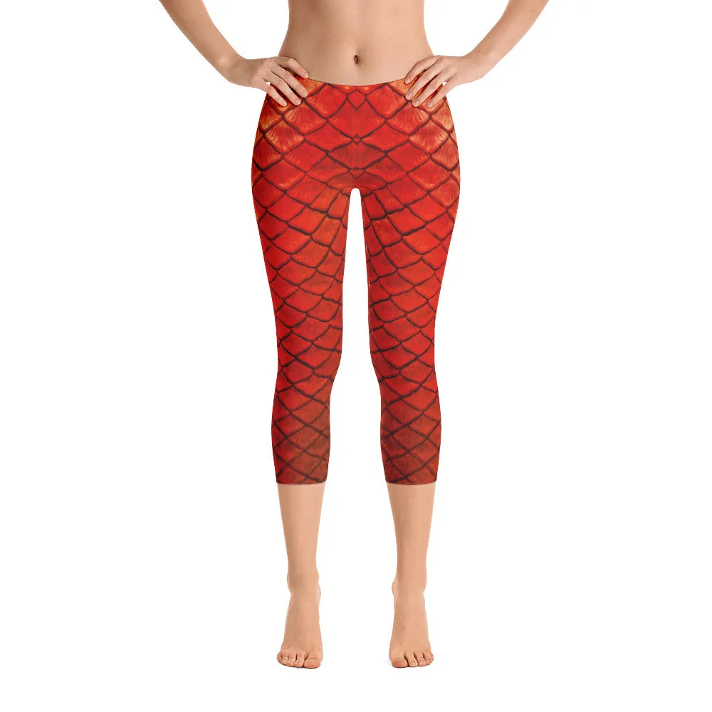 Eternal Ember Capri Leggings