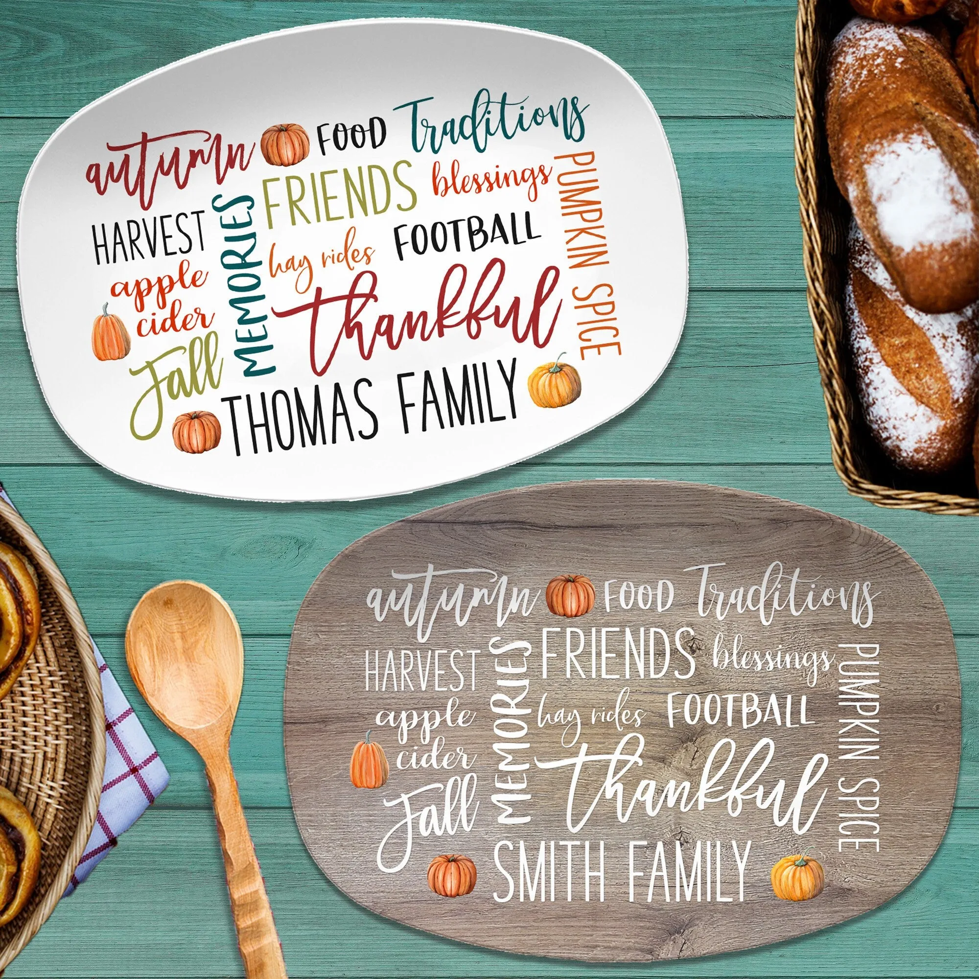 Everything Fall Personalized Platter