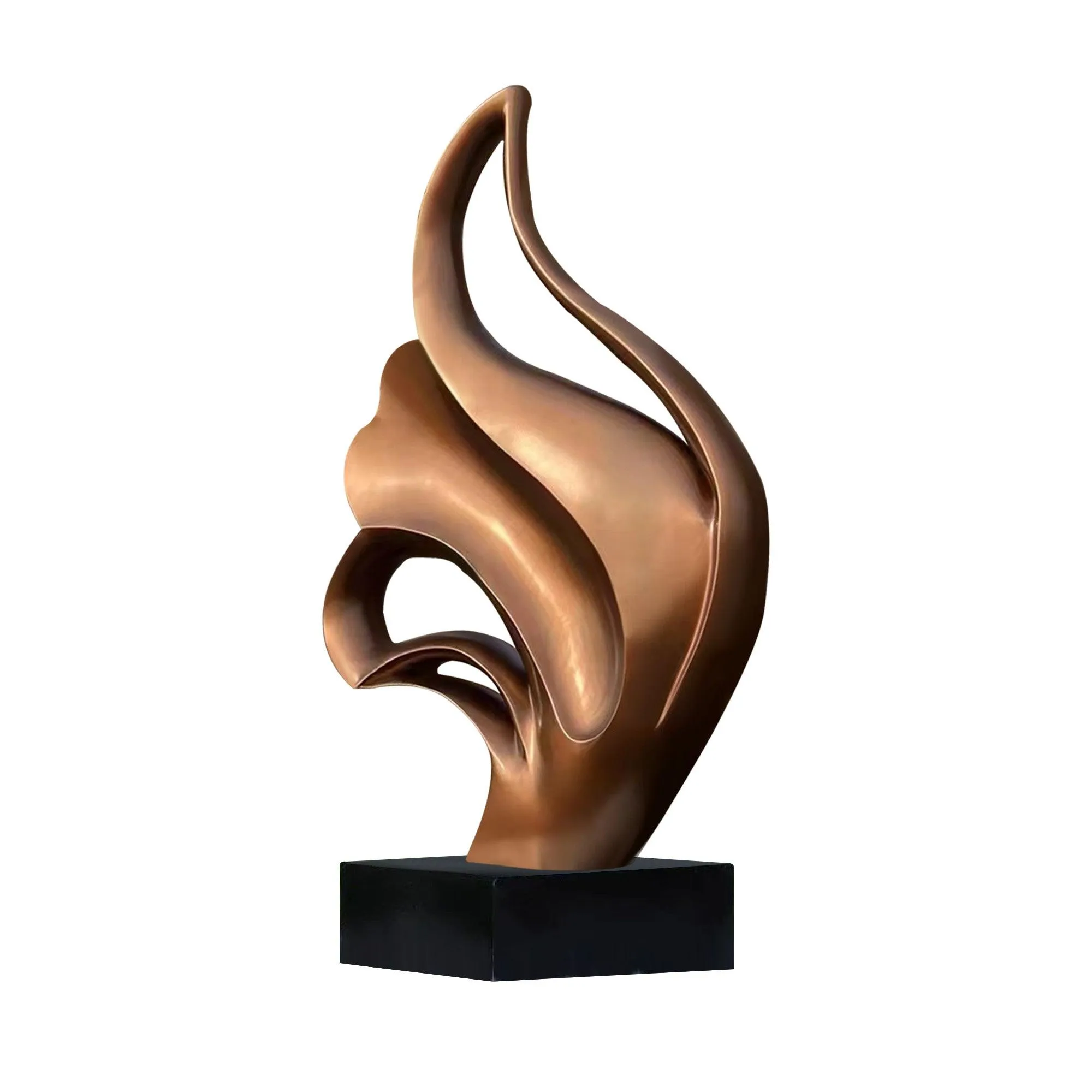 FINEST Large Modern Abstract Metal Sculpture for Indoors and Outdoor FS-050