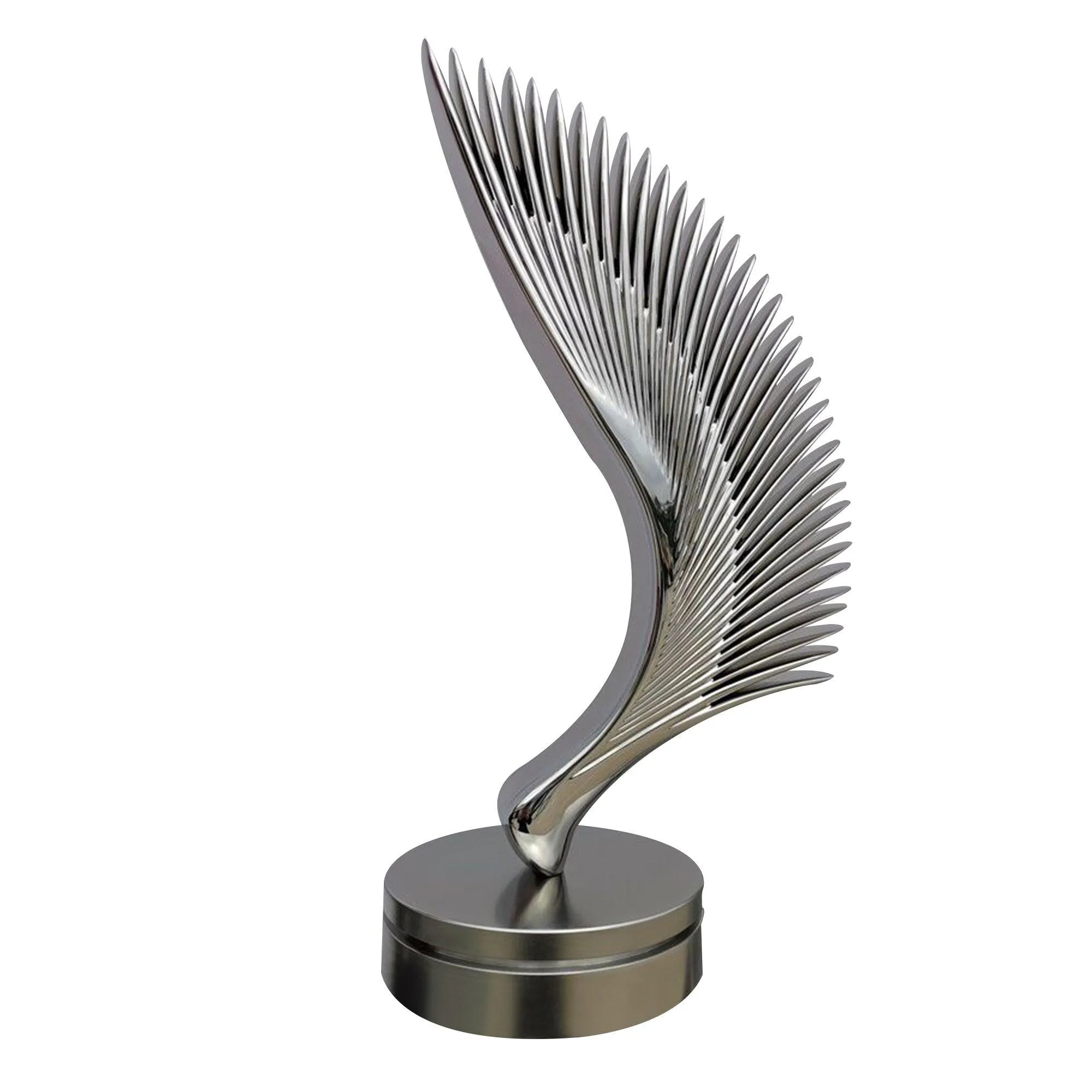 FINEST Outdoor Modern Single Wing Abstract Stainless Steel Sculpture FS-040