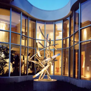 FINEST Stainless Steel Metal Abstract Sculptures for Commercial Landscape FS-055