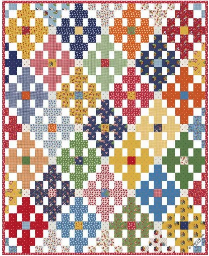 Focus Points Quilt Pattern