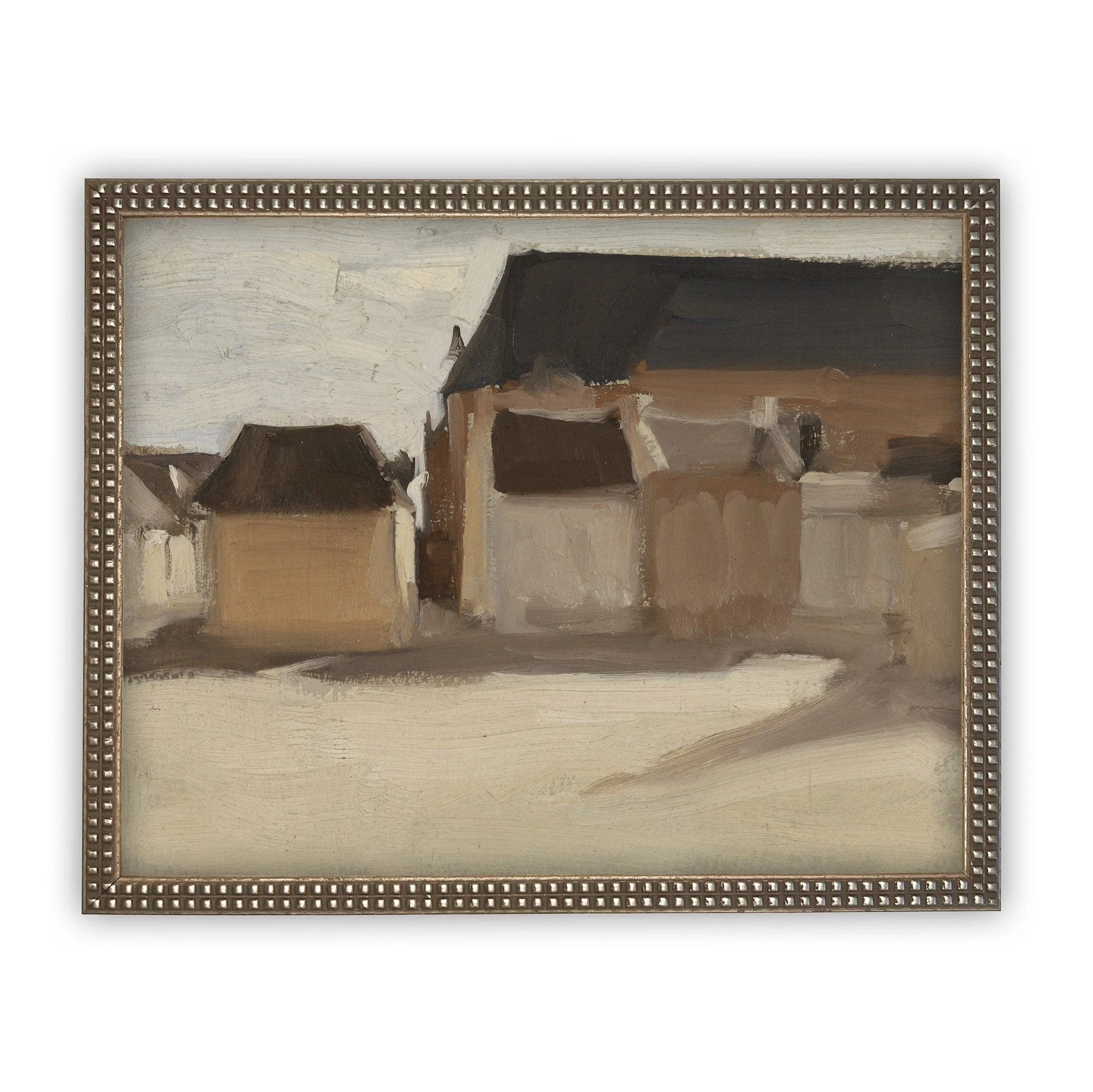 Framed Minimalist Neutral Wall Art #ARC-109