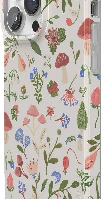 Garden Party | Mushroom Floral Case