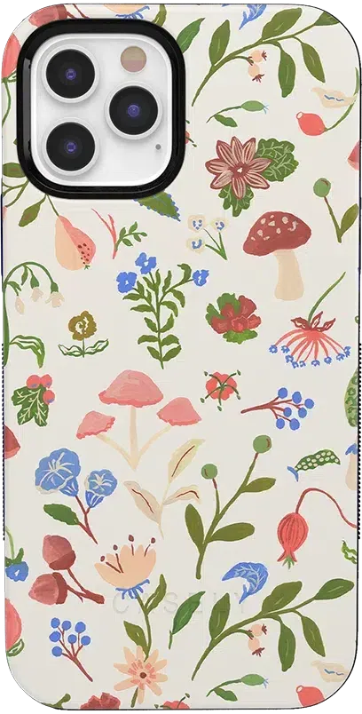 Garden Party | Mushroom Floral Case