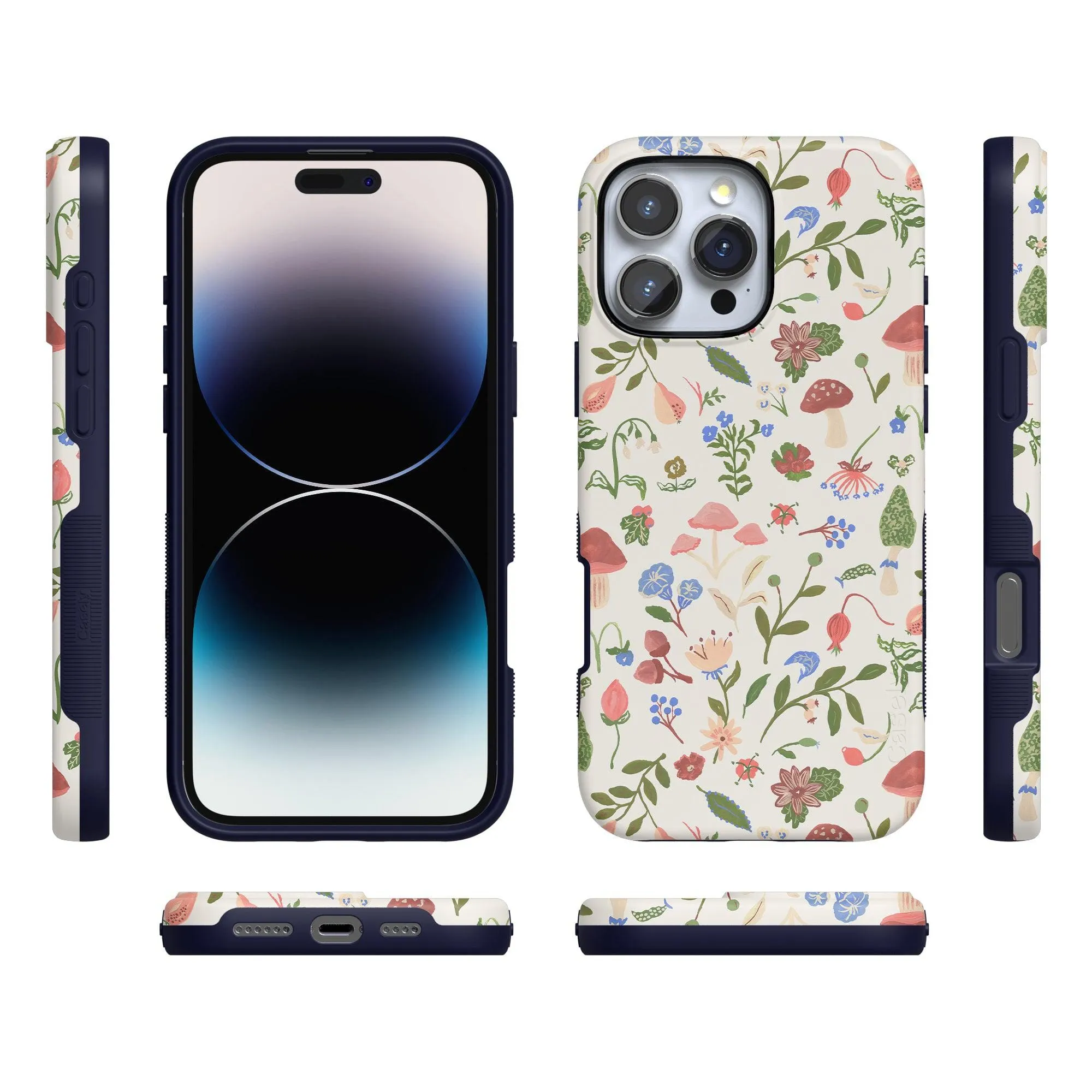 Garden Party | Mushroom Floral Case