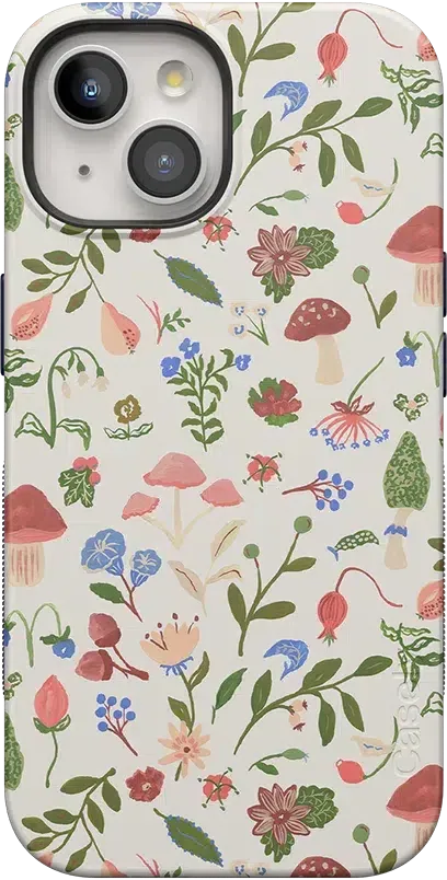 Garden Party | Mushroom Floral Case