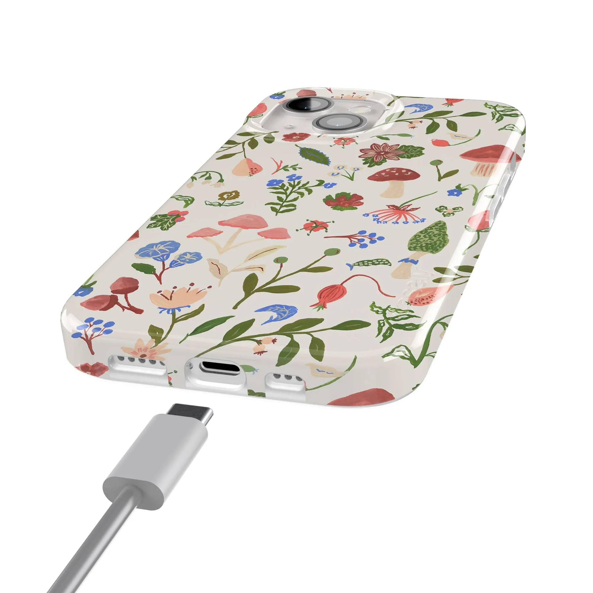 Garden Party | Mushroom Floral Case