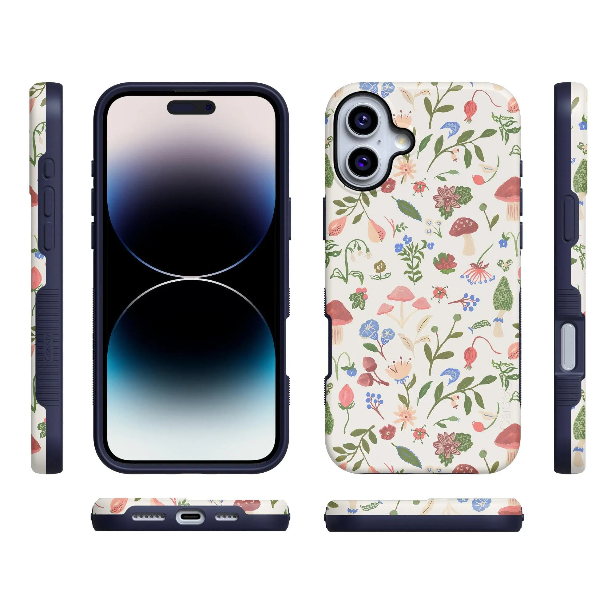 Garden Party | Mushroom Floral Case