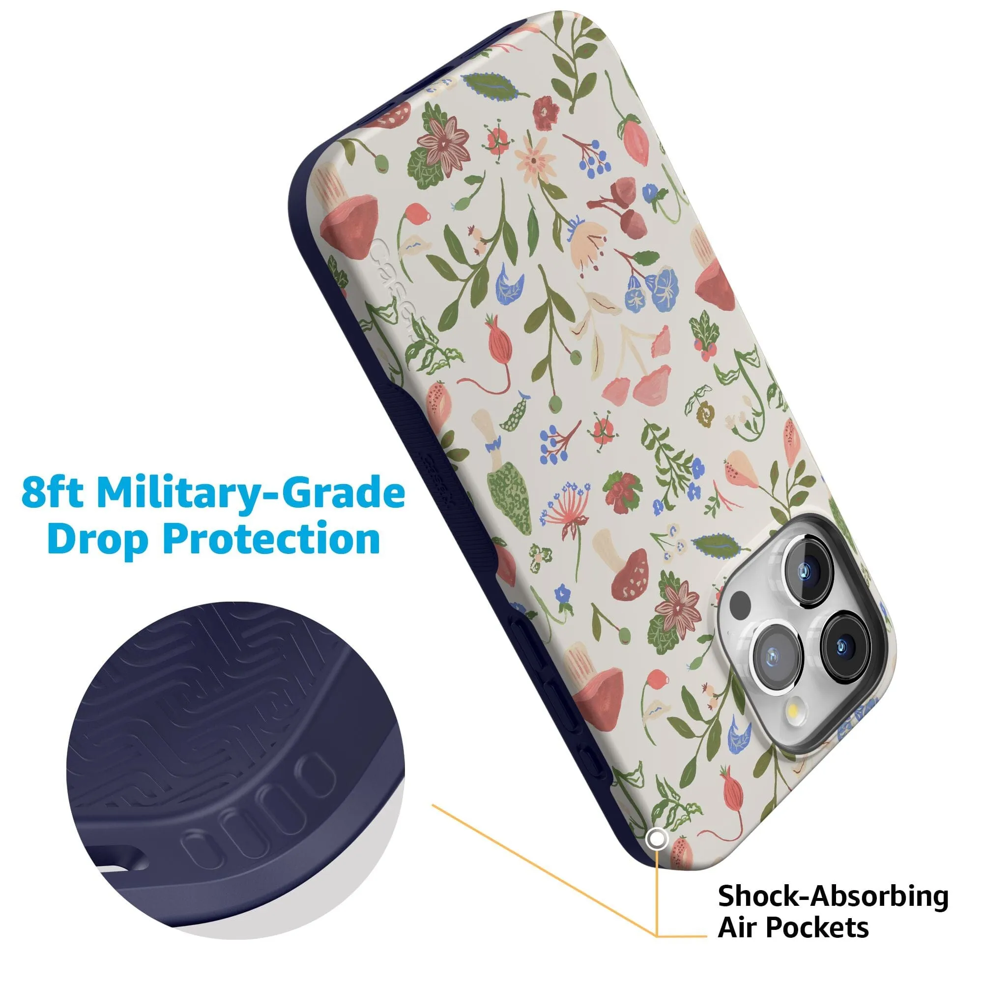 Garden Party | Mushroom Floral Case